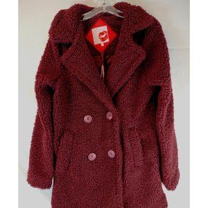 Hot Kiss Faux Fur Cool Winter Outerwear Fleece Jacket Shaggy Size S